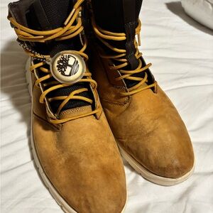 Timberland Men's Tan Leather Boots